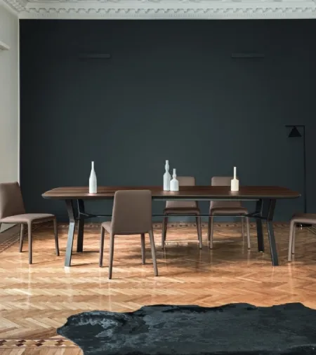 Tavolo Iron in Rovere Termotrattato di Sangiacomo