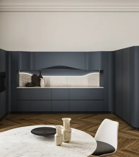 Cucina Design angolare Ola 03 di Snaidero
