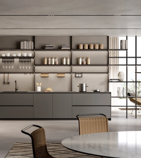 Cucina Design angolare One 01 di Ernestomeda