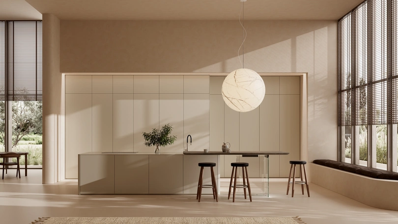 Cucina Design con isola One 02 di Ernestomeda