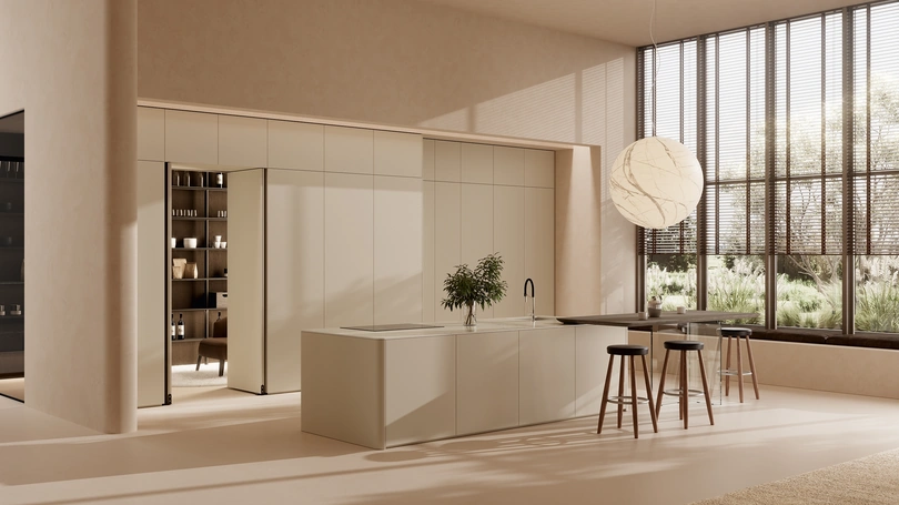Cucina Design con isola One 02 di Ernestomeda