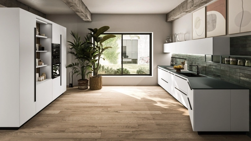 Cucina Design lineare Orbita 02 di Snaidero