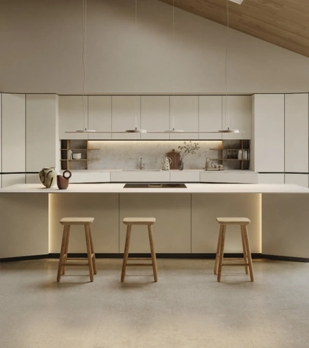 Cucina Design con isola Orbita 03 di Snaidero