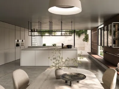 Cucina Design con isola Quadra 03 di Snaidero
