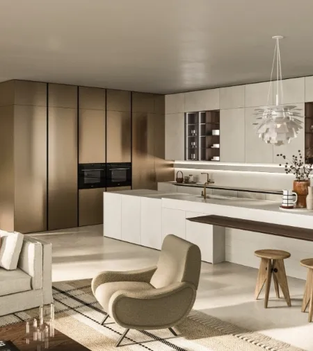 Cucina Design con isola Elementi 01 di Snaidero