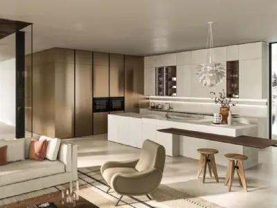 Cucina Design con isola Elementi 01 di Snaidero