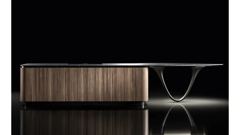 Cucina Design con isola Ola 01 di Snaidero
