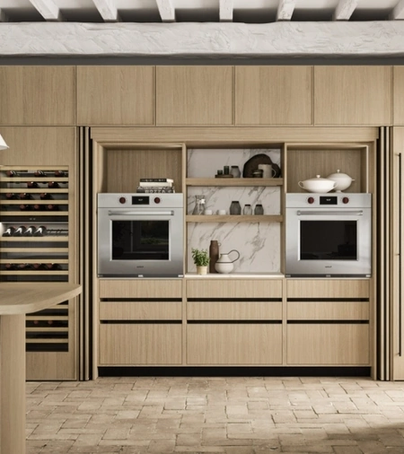 Cucina Design a scomparsa Quadra 02 di Snaidero