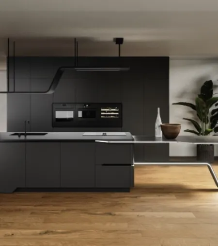 Cucina Design con isola Vision 02 di Snaidero