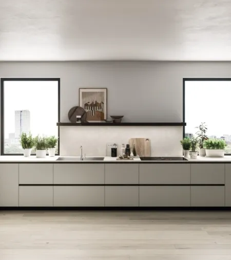 Cucina Moderna angolare Folio 01 di Snaidero