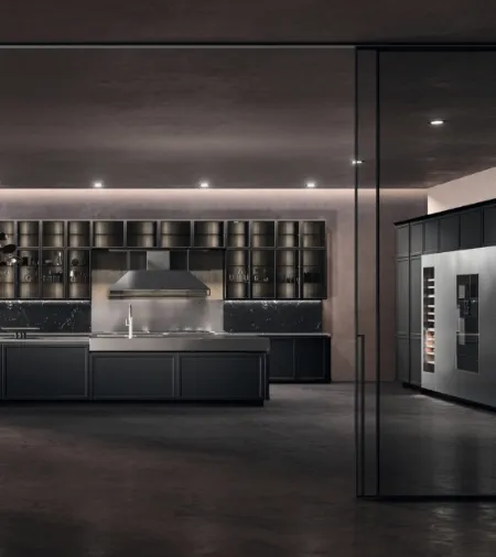 Cucina Moderna con isola Frame 02 di Snaidero