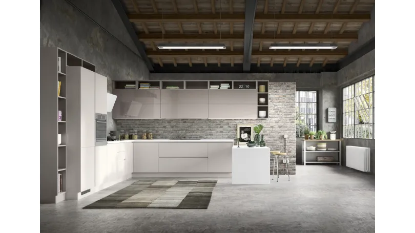 Cucina Moderna Gloss Comp 3 di Essebi