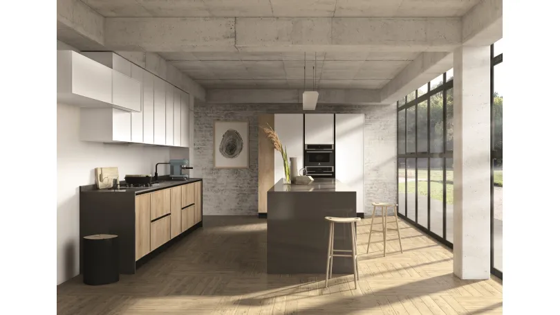 Cucina Moderna Talamo Comp 5 di Essebi