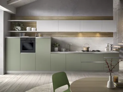 Cucina Moderna lineare York composizione 01 di Essebi