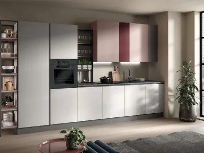 Cucina Moderna lineare York composizione 03 di Essebi