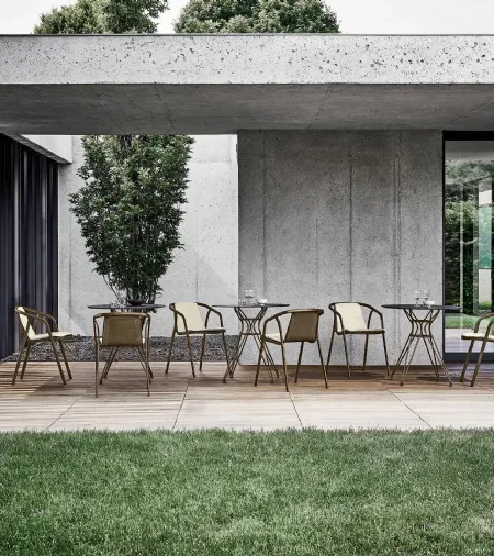 Sedie da giardino Ines Outdoor di Bontempi