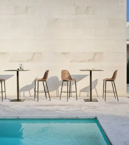 Sgabello Mood Barstool Outdoor di Bontempi